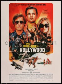 8x0384 ONCE UPON A TIME IN HOLLYWOOD French 15x21 2019 Tarantino, montage art by Chorney!