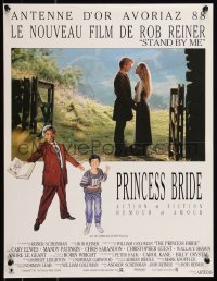 8x0387 PRINCESS BRIDE French 16x21 1988 Rob Reiner fantasy classic as real as the feelings you feel!