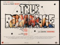 8x0413 TRUE ROMANCE French 16x21 1993 Christian Slater, Arquette, written by Tarantino!