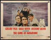 8x0254 GUNS OF NAVARONE 1/2sh 1961 Gregory Peck, David Niven & Anthony Quinn by Howard Terpning!