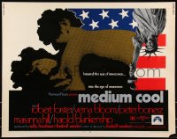 8x0271 MEDIUM COOL 1/2sh 1969 Haskell Wexler's X-rated 1960s counter-culture classic!