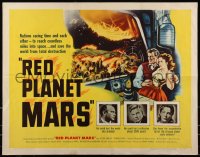 8x0280 RED PLANET MARS 1/2sh 1952 nations race time to save the world from total destruction!