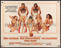8x0287 SEMI-TOUGH 1/2sh 1977 Burt Reynolds, Kris Kristofferson, sexy girls & football art by McGinnis!