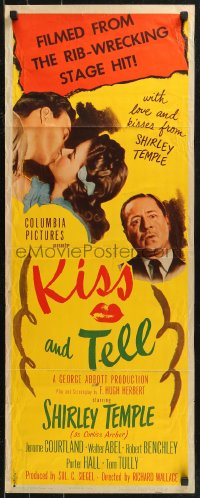8x0501 KISS & TELL insert 1945 whole town thinks 15 year-old Shirley Temple is pregnant!