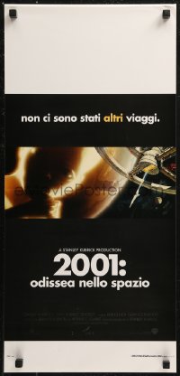 8x0764 2001: A SPACE ODYSSEY Italian locandina R2001 Stanley Kubrick, space wheel + star child!