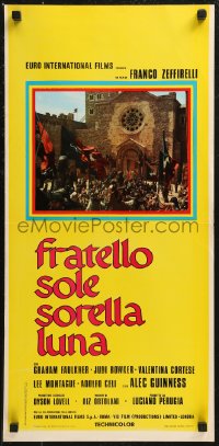 8x0797 BROTHER SUN SISTER MOON Italian locandina 1973 Franco Zeffirelli's Fratello Sole, Sorella Luna!