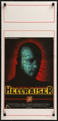 8x0867 HELLRAISER: BLOODLINE Italian locandina 1998 Clive Barker, super close up of creepy Pinhead!