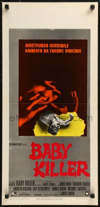 8x0888 IT'S ALIVE Italian locandina 1975 Larry Cohen horror, cool different image, Baby Killer!
