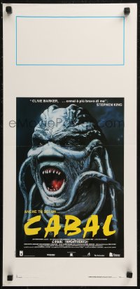 8x0930 NIGHTBREED Italian locandina 1990 Clive Barker, David Cronenberg, creepy Sandro Cecchini art!