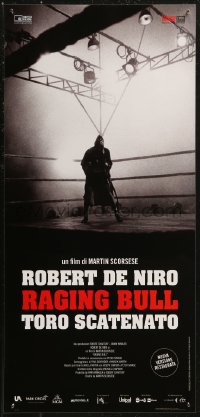 8x0958 RAGING BULL Italian locandina R2018 Martin Scorsese, image of boxer Robert De Niro in ring!