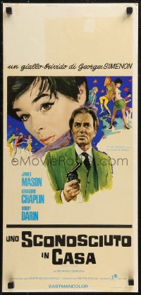 8x0985 STRANGER IN THE HOUSE Italian locandina 1968 James Mason, Geraldine Chaplin, different!