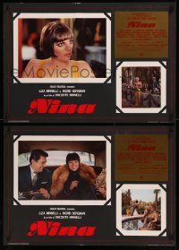 8x0644 MATTER OF TIME group of 9 Italian 18x26x26 pbustas 1976 Liza Minnelli & Ingrid Bergman!