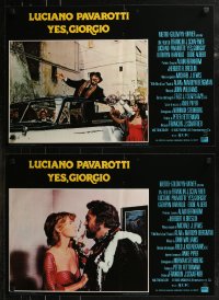 8x0730 YES GIORGIO group of 6 Italian 18x26 pbustas 1983 Luciano Pavarotti & Kathryn Harrold!