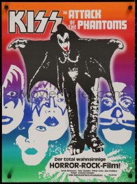 8x0002 ATTACK OF THE PHANTOMS Swiss 1978 cool image of KISS, Criss, Frehley, Simmons, Stanley!