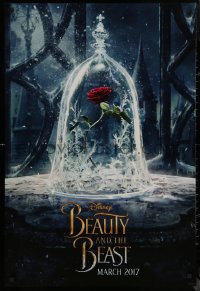 8y0866 BEAUTY & THE BEAST teaser DS 1sh 2017 Walt Disney, great image of The Enchanted Rose!