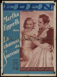 8y0403 LA CHANSON DU SOUVENIR pre-war Belgian 1937 Martha Eggerth, Max Michel, different and ultra rare!