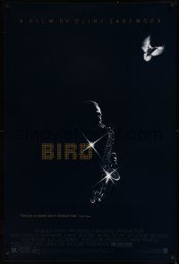 8y0878 BIRD 1sh 1988 directed by Clint Eastwood, biography of jazz legend Charlie Parker!