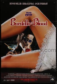 8y0221 BORDELLO OF BLOOD 27x40 video poster 1996 Tales From the Crypt, Crypt-Keeper w/martini!