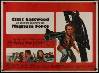 8y0758 MAGNUM FORCE British quad 1974 Clint Eastwood, Dirty Harry's bullets hit close to home!