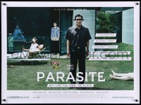 8y0763 PARASITE DS British quad 2020 Bong Joon Ho's Gisaengchung, act like you own the place!