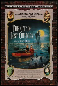 8y0904 CITY OF LOST CHILDREN 1sh 1995 La Cite des Enfants Perdus, Ron Perlman, cool fantasy image!