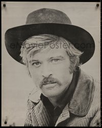 8y0312 ROBERT REDFORD 23x29 commercial poster 1980s portrait from Butch Cassidy & the Sundance Kid!