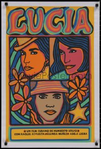 8y0658 LUCIA Cuban R1990s Cuban, Humberto Solas, great colorful artwork!