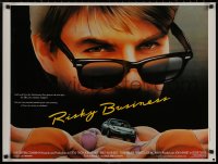 8y0575 RISKY BUSINESS French 24x32 1984 Tom Cruise in cool shades by Jouineau Bourduge!