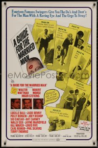8y0990 GUIDE FOR THE MARRIED MAN 1sh 1967 written by America's most famous swingers!