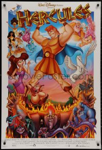 8y1012 HERCULES DS 1sh 1997 Walt Disney Ancient Greece fantasy cartoon!