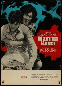 8y0811 MAMMA ROMA Italian 27x37 pbusta 1962 directed by Pier Paolo Pasolini, Anna Magnani!