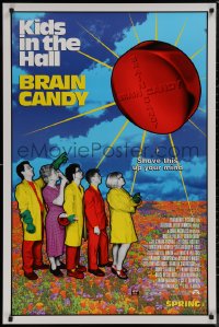 8y1073 KIDS IN THE HALL BRAIN CANDY advance 1sh 1996 Foley, McDonald, shove this up your mind!