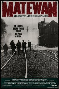 8y1116 MATEWAN 1sh 1987 James Earl Jones, John Sayles, it takes more than guns to kill a man!