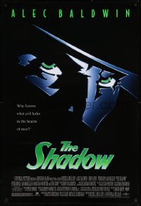 8y1230 SHADOW 1sh 1994 Alec Baldwin knows what evil lurks in the hearts of men!