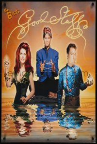 8y0199 B-52's 24x36 music poster 1992 Good Stuff, Kate Pierson, great image of band!
