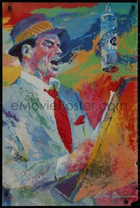 8y0204 FRANK SINATRA 20x30 music poster 1993 great colorful art by Leroy Neiman, Duets!