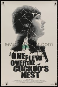 8y0087 ONE FLEW OVER THE CUCKOO'S NEST signed #19/55 24x36 art print 1975 by artist Greg Ruth!