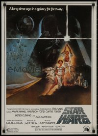 8y0393 STAR WARS 20x28 special poster R1982 A New Hope, Lucas classic sci-fi epic, art by Jung!