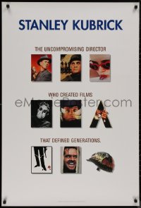 8y0236 STANLEY KUBRICK COLLECTION 27x40 video poster 1999 Paths of Glory, Dr. Strangelove, 2001!