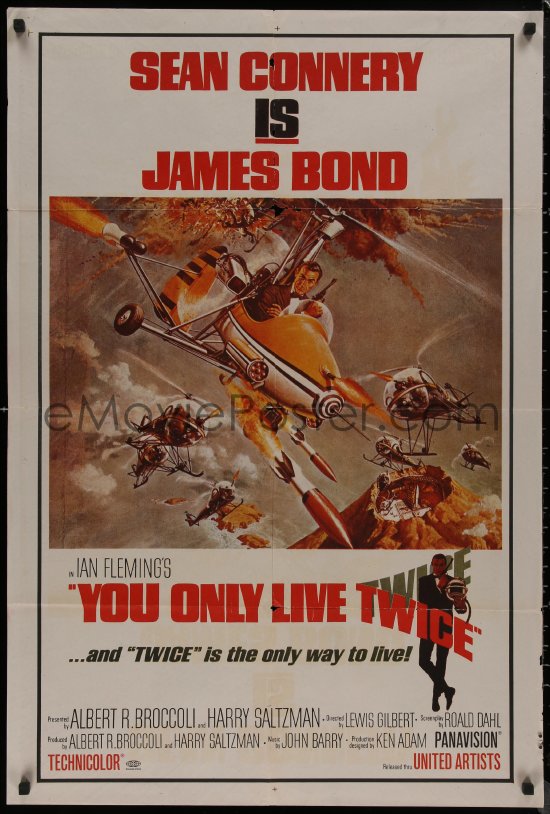 eMoviePoster.com: 8y0408 YOU ONLY LIVE TWICE Indian 1967 Sean Connery ...