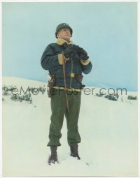 8z1274 PATTON color 11x14 still 1970 General George C. Scott military World War II classic!