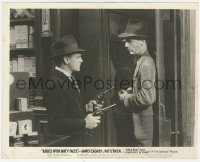 8z0056 ANGELS WITH DIRTY FACES 8.25x10 still 1939 James Cagney pointing two guns at Joe Downing!