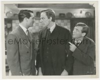 8z0066 ARSENIC & OLD LACE 8.25x10 still 1944 Raymond Massey between Cary Grant & Peter Lorre!