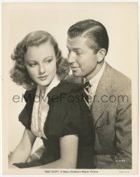 8z0071 BAD GUY 8x10.25 still 1937 romantic close up of Bruce Cabot & pretty Virginia Grey!