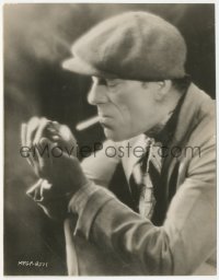 8z0107 BLACKBIRD 7.5x9.5 still 1926 Lon Chaney as The Raven w/ cigarette, directed by Tod Browning!
