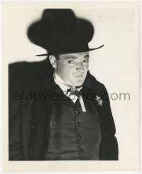 8z0115 BOOGIE MAN WILL GET YOU 8.25x10 still 1942 portrait of Peter Lorre w/badge by Bert Anderson!