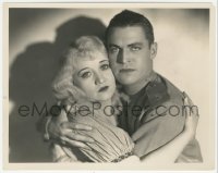 8z0138 CASE OF SERGEANT GRISCHA 8x10 still 1930 c/u of Chester Morris & Betty Compson by Bachrach!