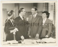 8z0139 CASE OF THE BLACK CAT 8.25x10 still 1936 Ricardo Cortez as Perry Mason, June Travis as Della!