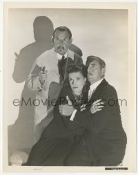 8z0140 CASTLE IN THE DESERT 8x10.25 still 1942 Sidney Toler as Charlie Chan with Dumbrille & Whelan!