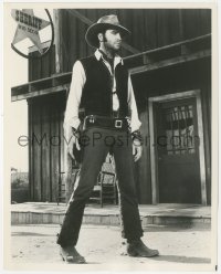 8z0153 CHARRO 8x10 still 1969 best full-length portrait of sometimes sheriff Elvis Presley!